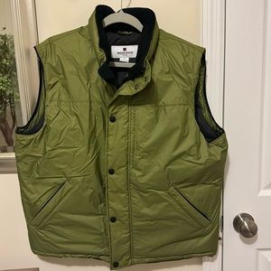 Men’s Woolrich Goose Down Vest Large